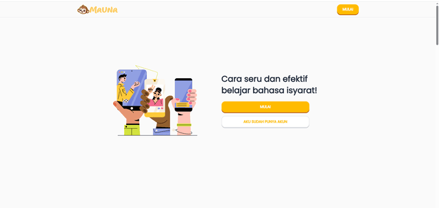 Mauna - Sign Language Learning  App